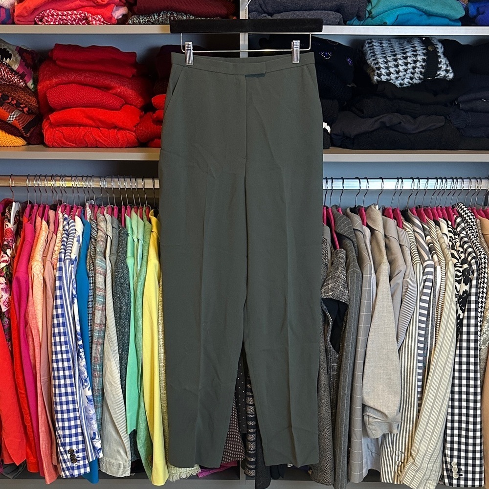 Jones New York olive 3 pocket trousers size 6 NWT